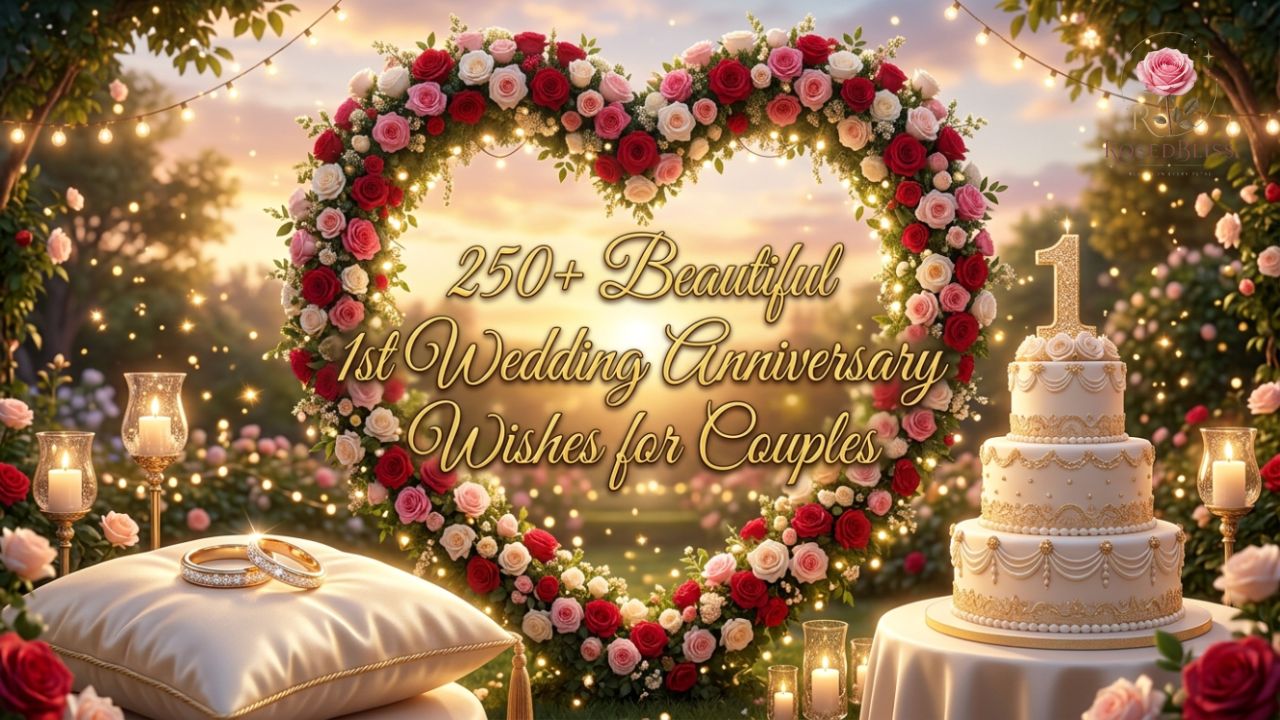 1st Wedding Anniversary