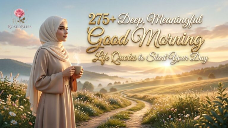 Good Morning Life Quotes