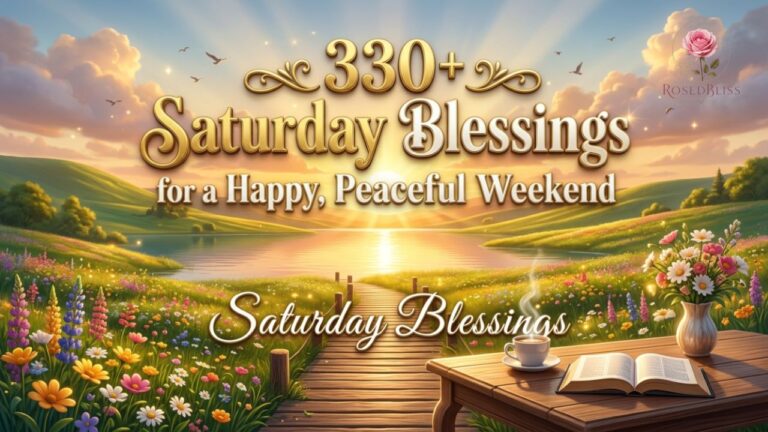 Saturday Blessings