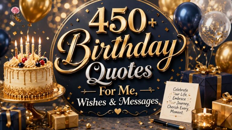 Birthday Quotes For Me