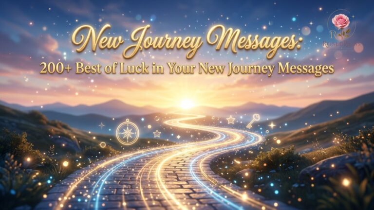 New Journey Messages