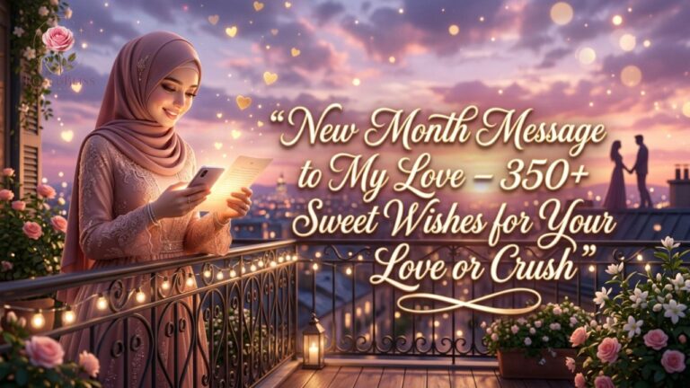 New Month Message