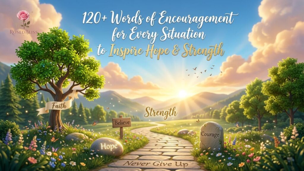 Words of Encouragement