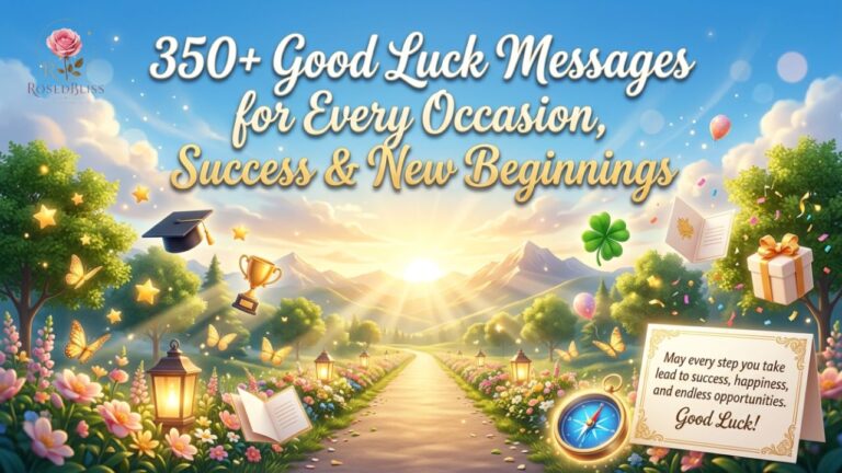Good Luck Messages