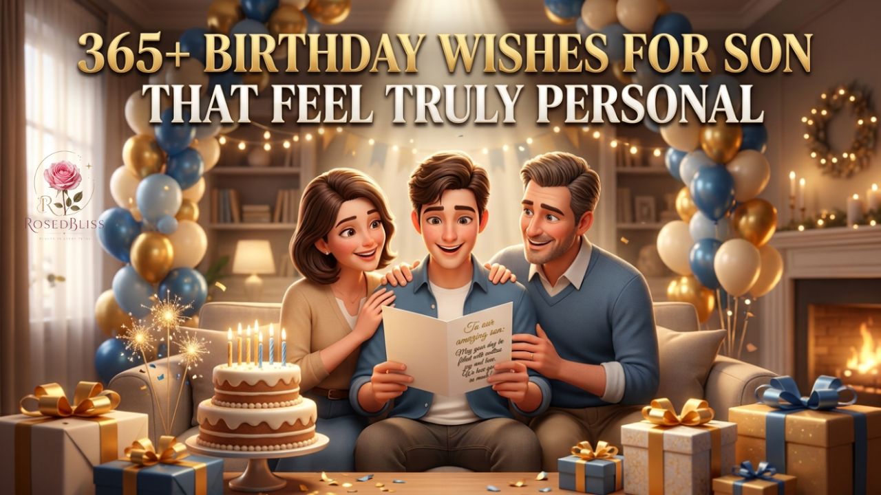 Birthday Wishes for Son