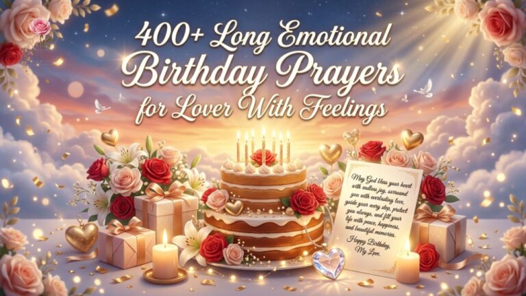 Birthday Prayers for Lover