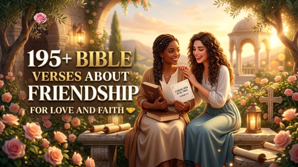 Bible Verses About Friendship