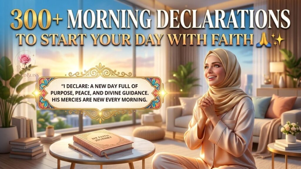 Morning Declarations