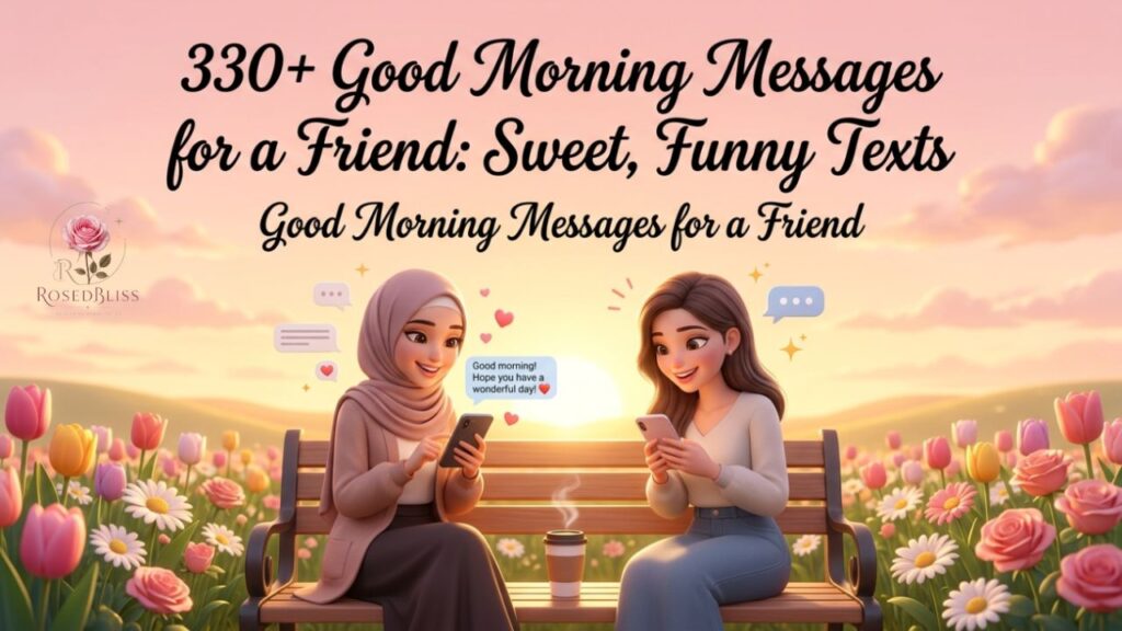 Good Morning Messages for a Friend