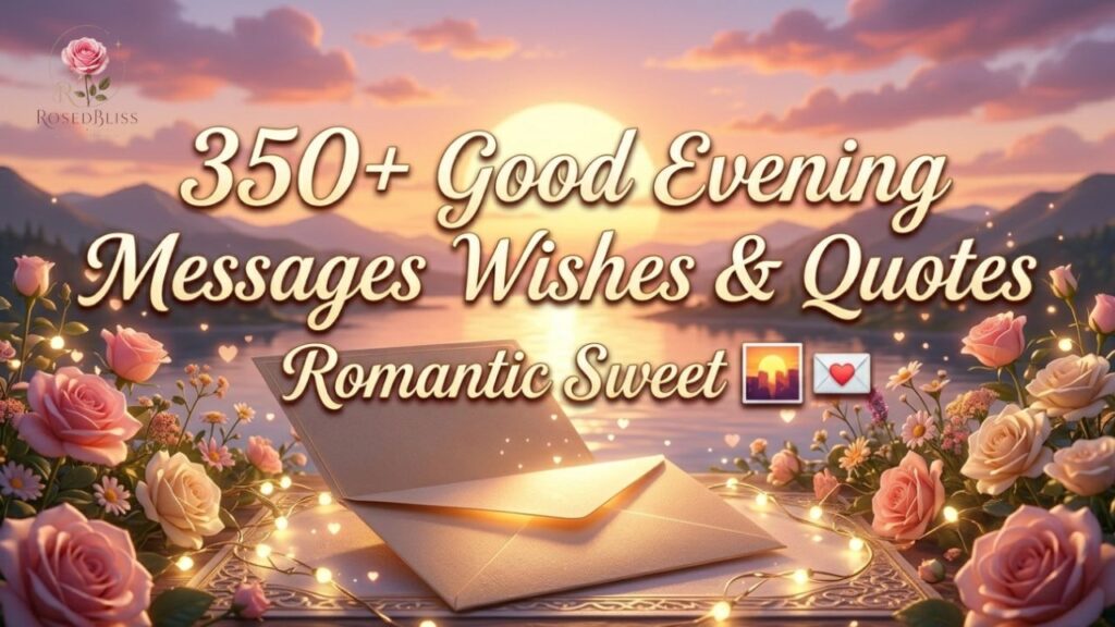 Good Evening Message